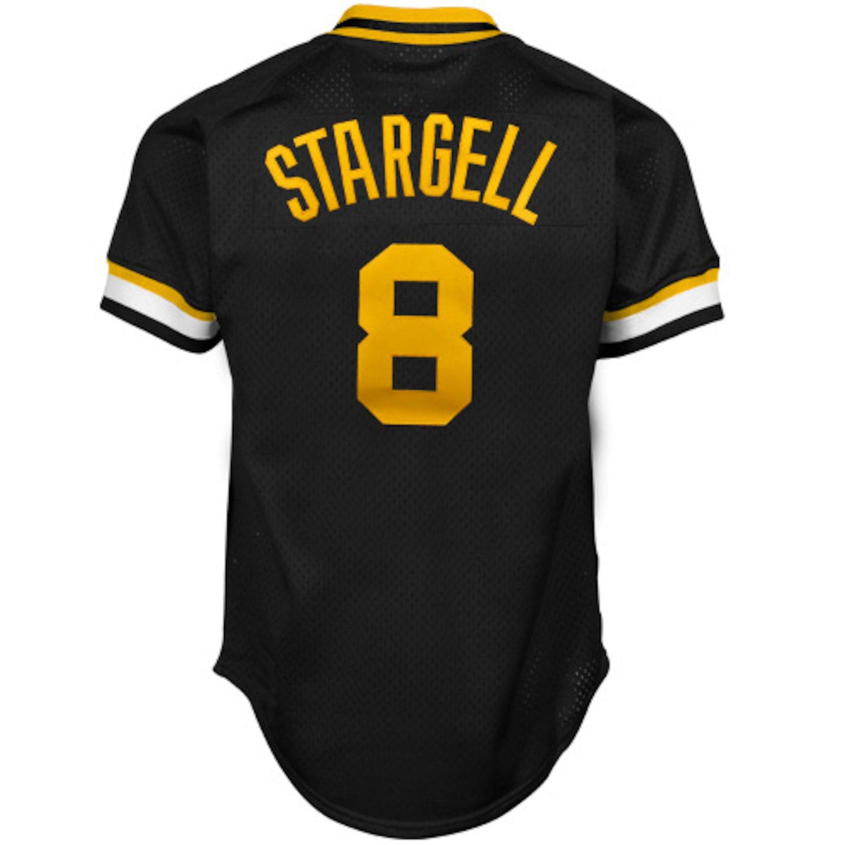 Pittsburgh Pirates Willie Stargell Mitchell & Ness Black 1982 Authentic Cooperstown Collection Mesh Batting Practice Jersey