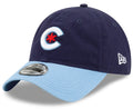 Chicago Cubs New Era Navy/Light Blue City Connect 9TWENTY Adjustable Hat for Men product image 1, provided for visual