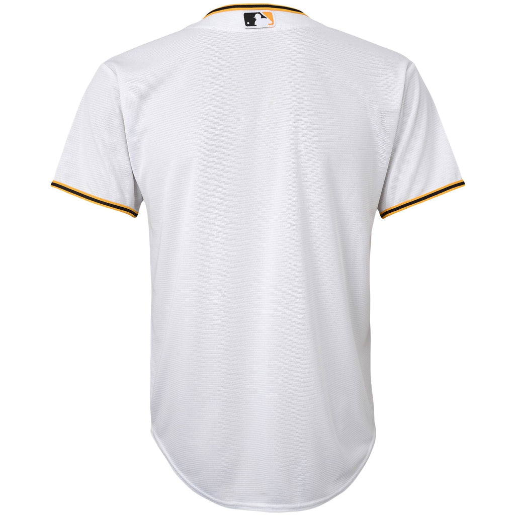 Pittsburgh Pirates Nike Youth Home Replica Team Jersey - White product image 3, provided for visual reference and product