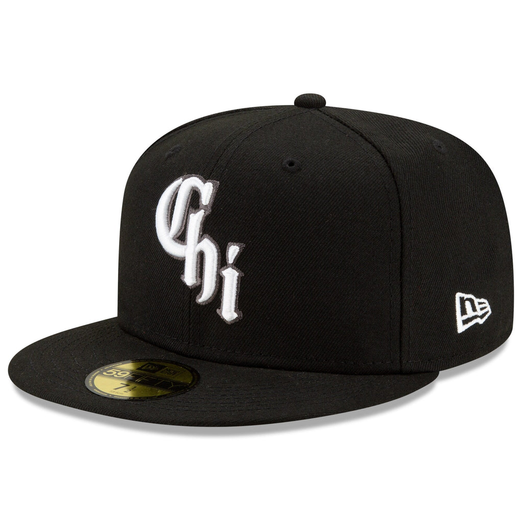 Chicago White Sox New Era Black City Connect Southside 59FIFTY Fitted Hat for Men product image 3, provided for visual