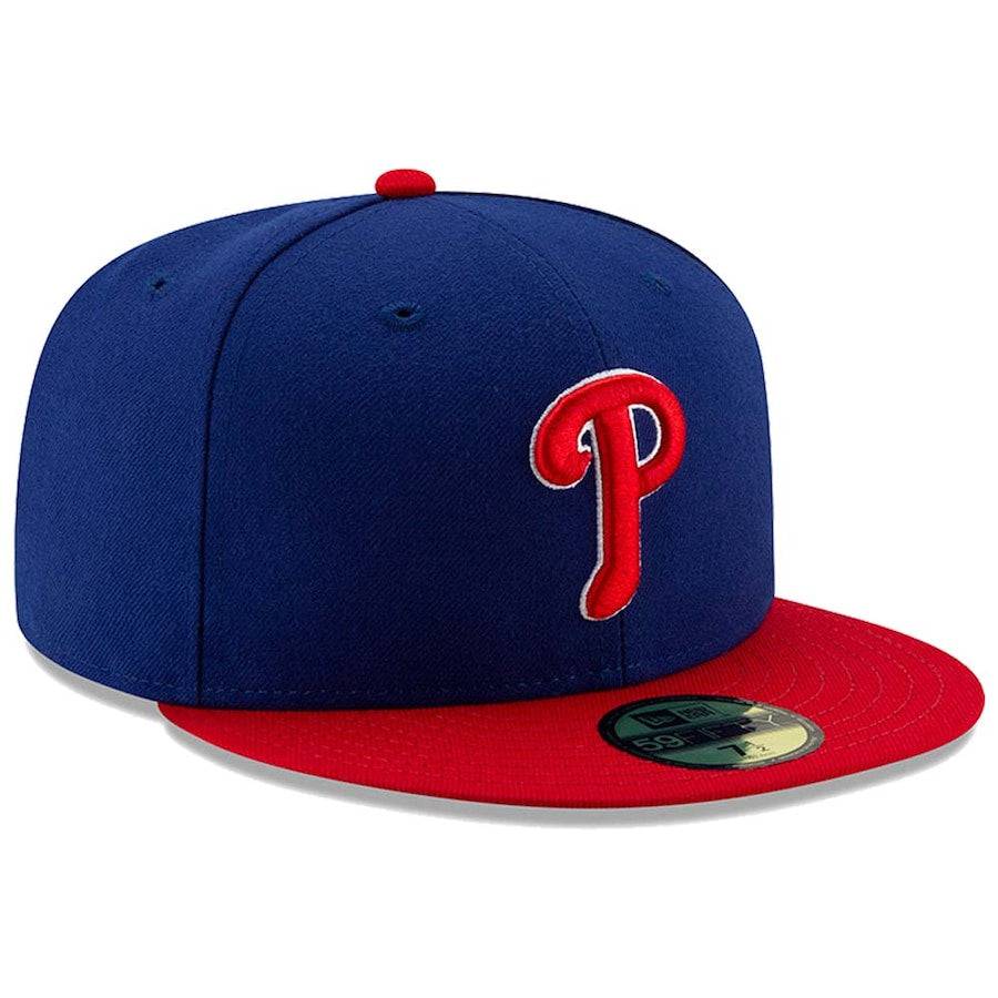 Mens New Era MLB Philadelphia Phillies Authentic On Field Alternate 59FIFTY Hat product image 3, provided for visual