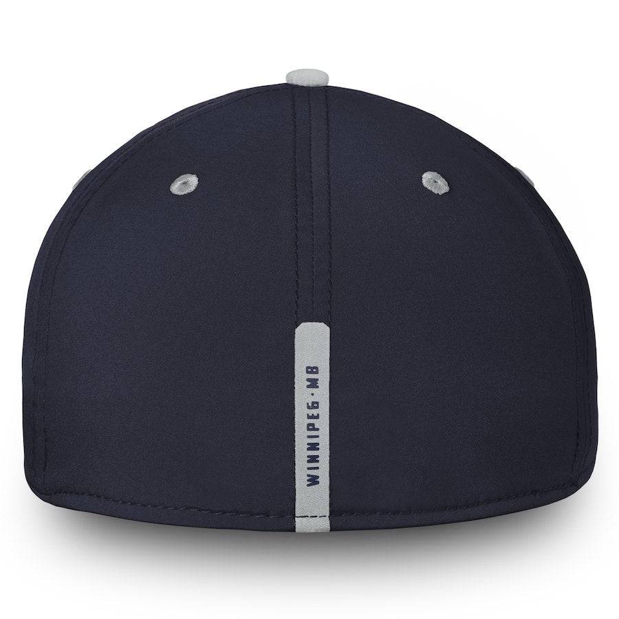 Winnipeg Jets Fanatics Branded Navy Authentic Pro Rinkside Speed Flex Hat for Men product image 4, provided for visual