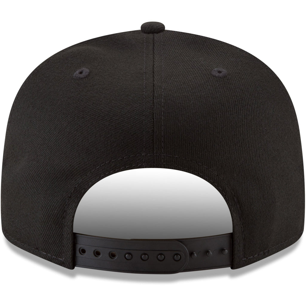 New York Yankees New Era Black & White 9FIFTY Snapback Hat for Men product image 4, provided for visual reference and