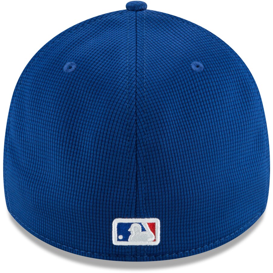 Chicago Cubs New Era Royal 2020 Clubhouse 39THIRTY Flex Hat for Men product image 4, provided for visual reference and