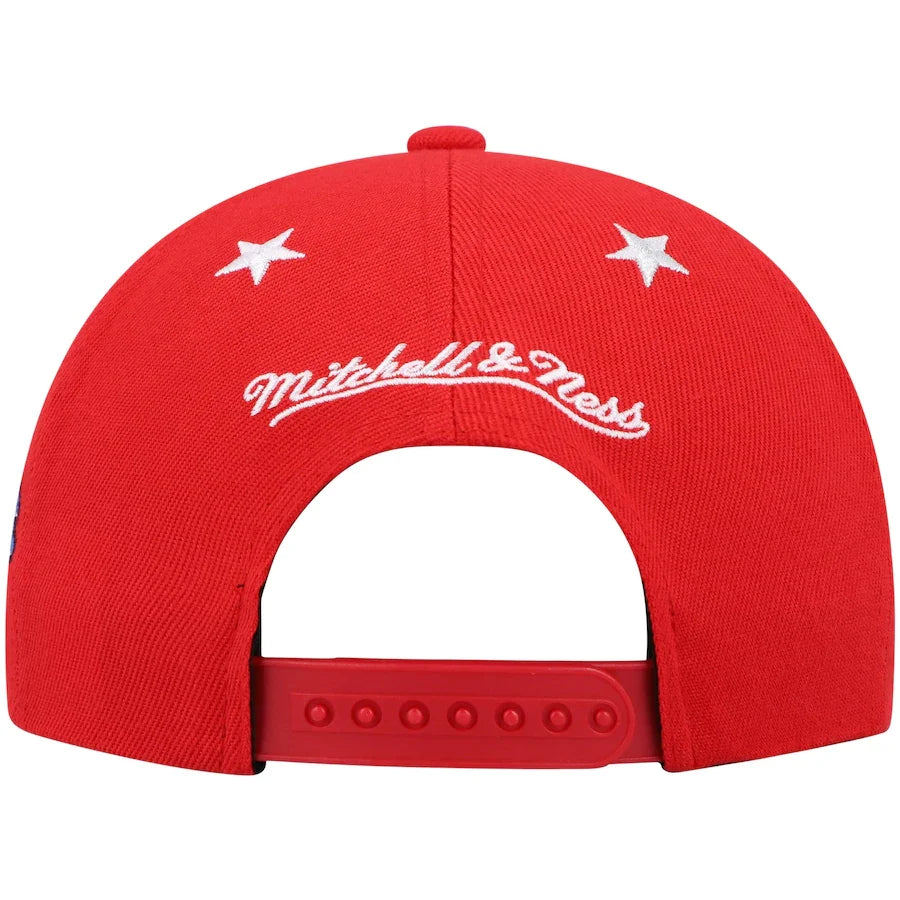 Philadelphia 76ers NBA 97 All Star Star HWC Green Mitchell & Ness Snapback Hat product image 4, provided for visual