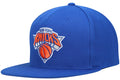 New York Knicks Mitchell & Ness NBA Core Basic Snapback Hat for Men product image 1, provided for visual reference and