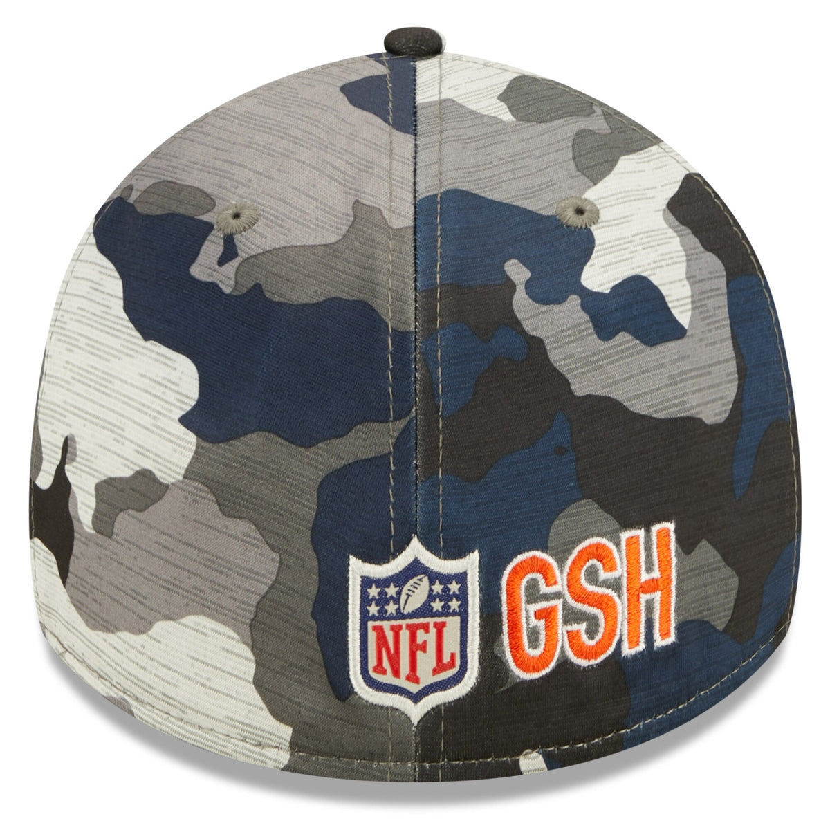 Chicago Bears New Era Camo 2022 NFL Training Camp Official 39THIRTY Flex Hat for Men product image 4, provided for visual