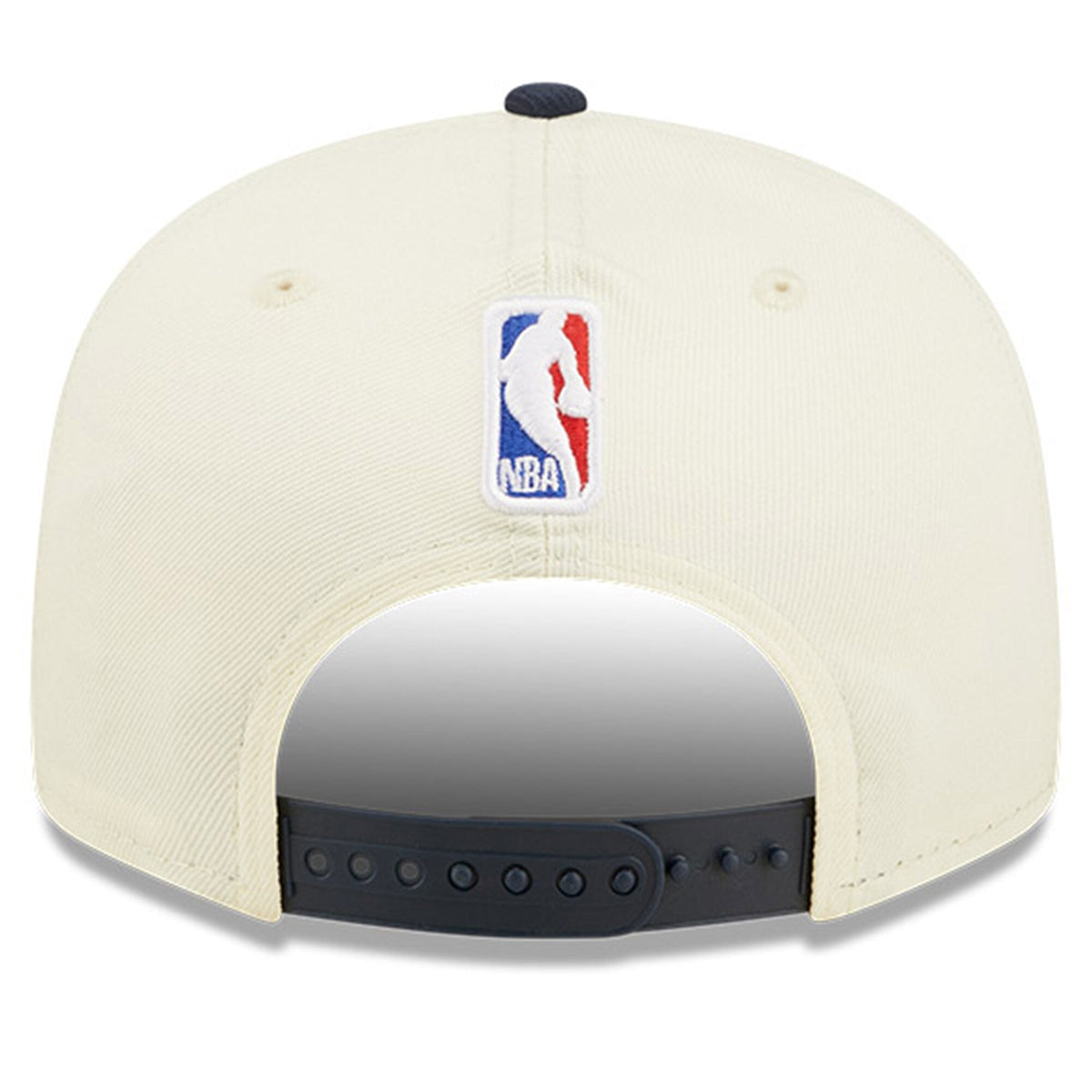 Memphis Grizzlies New Era 2022 NBA Draft 9FIFTY Snapback Adjustable Hat - Cream/Navy product image 4, provided for visual