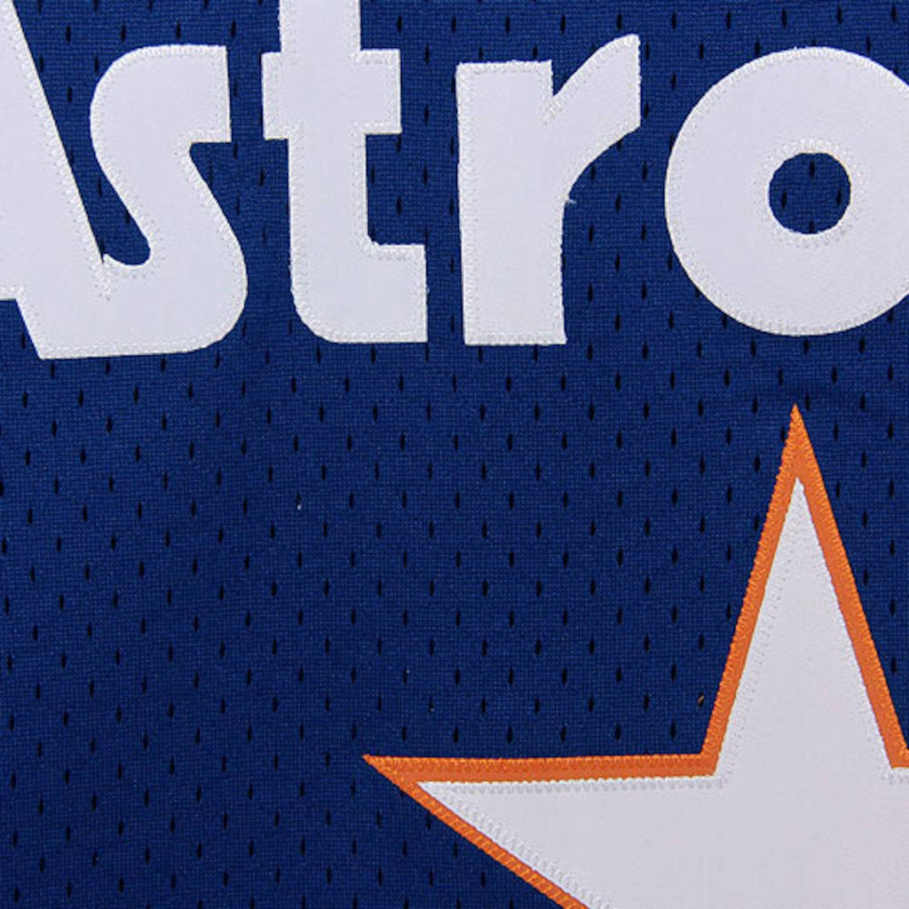 Houston Astros Nolan Ryan Mitchell & Ness Navy 1988 Authentic Cooperstown Collection Mesh Batting Practice Jersey for Men