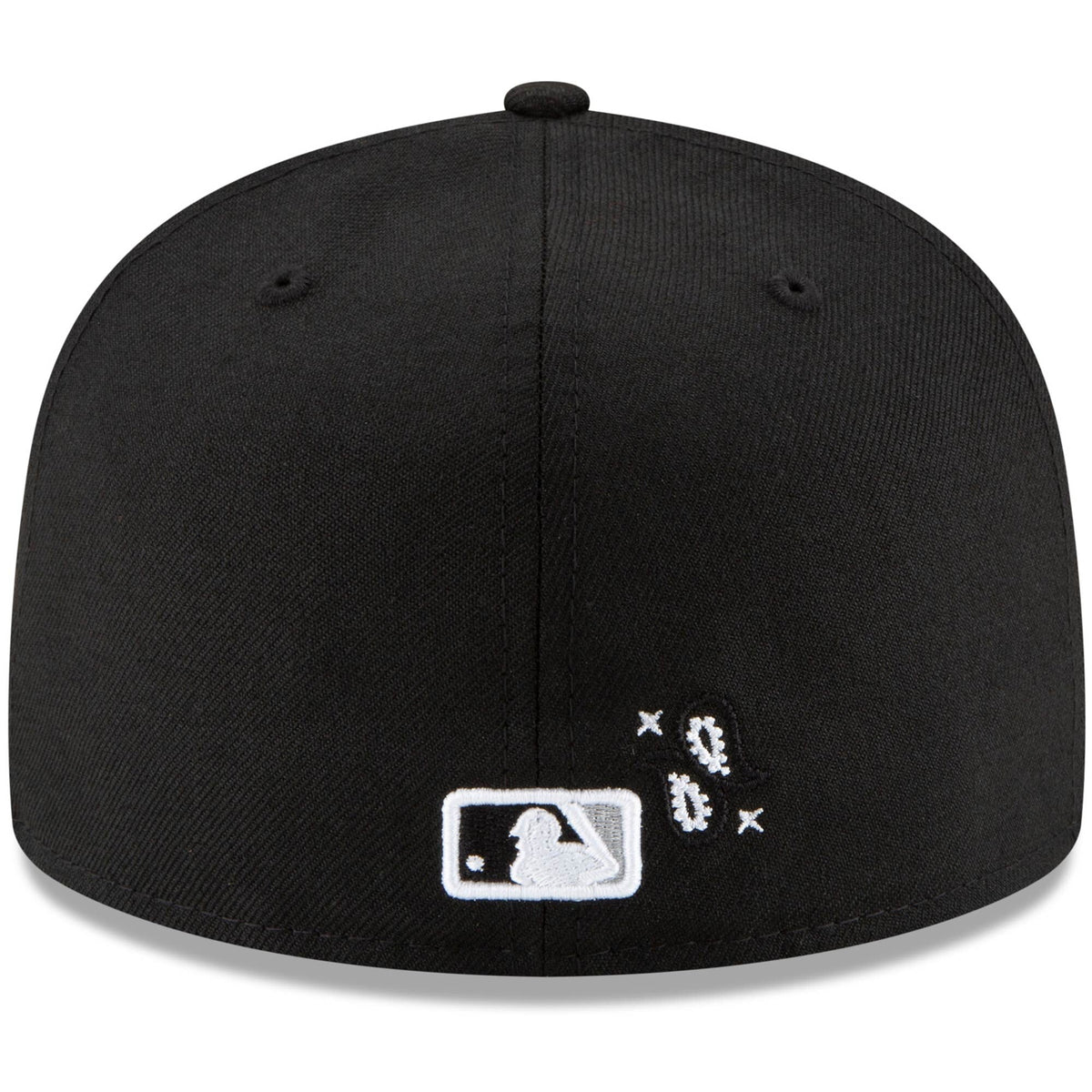 Chicago White Sox New Era Paisley Elements 59FIFTY Fitted Hat - Black product image 4, provided for visual reference and