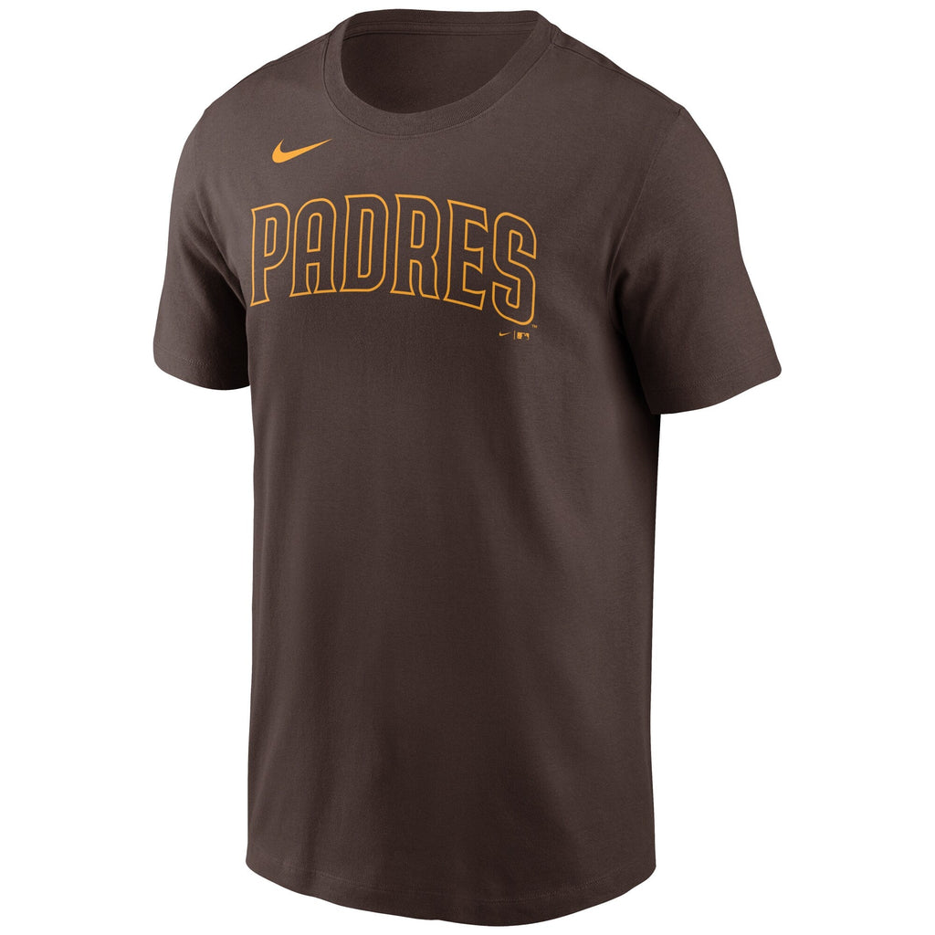 Fernando Tatis Jr. San Diego Padres Nike Brown Name & Number T-Shirt for Men product image 2, provided for visual reference