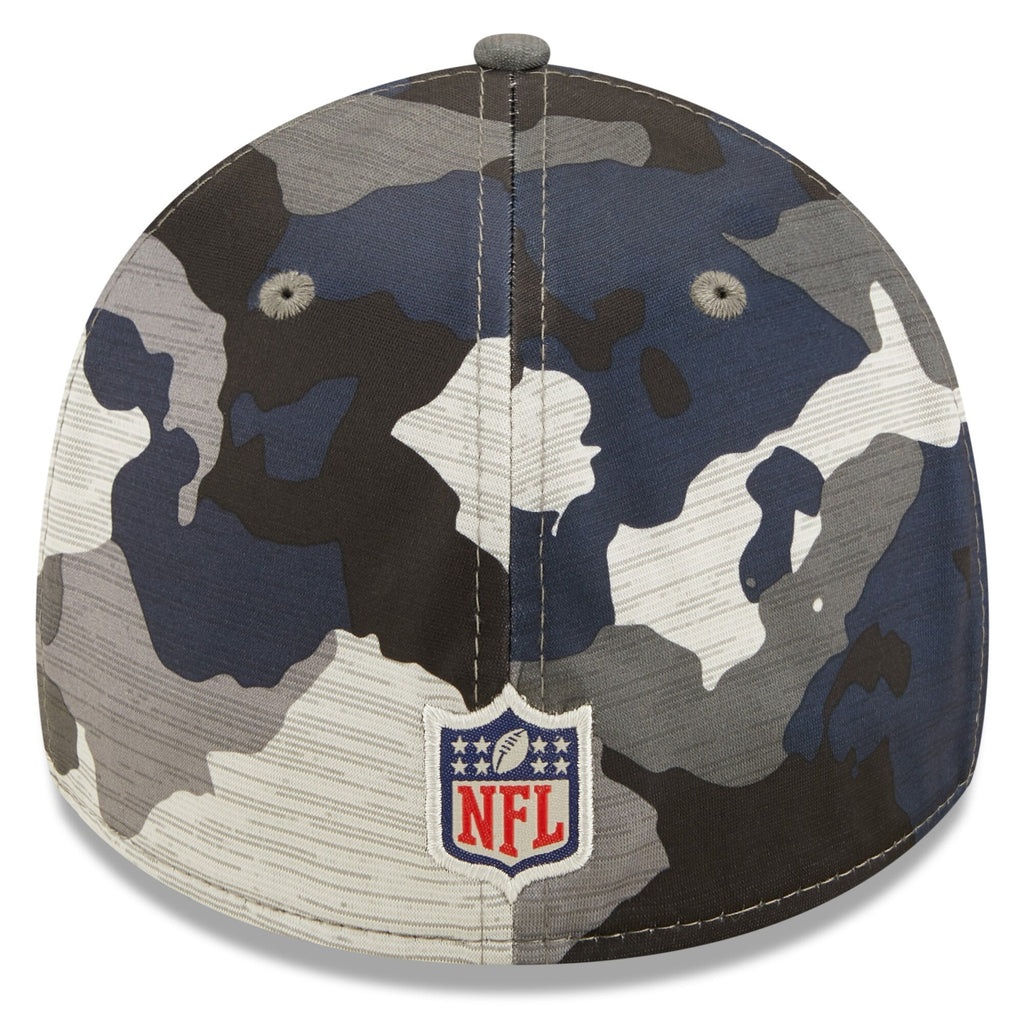 Seattle Seahawks New Era Camo 2022 NFL Training Camp Official 39THIRTY Flex Hat for Men product image 4, provided for visual