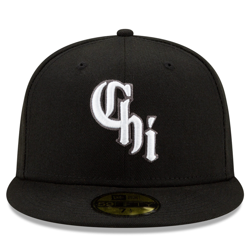 Chicago White Sox New Era Black City Connect Southside 59FIFTY Fitted Hat for Men product image 2, provided for visual