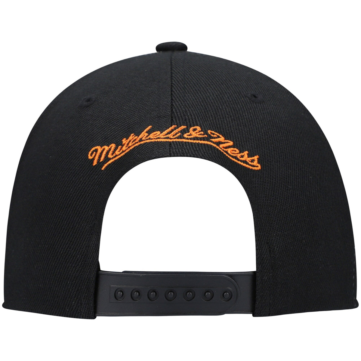 Mitchell & Ness Black New York Knicks Winner Circle Snapback Hat for Men product image 4, provided for visual reference and