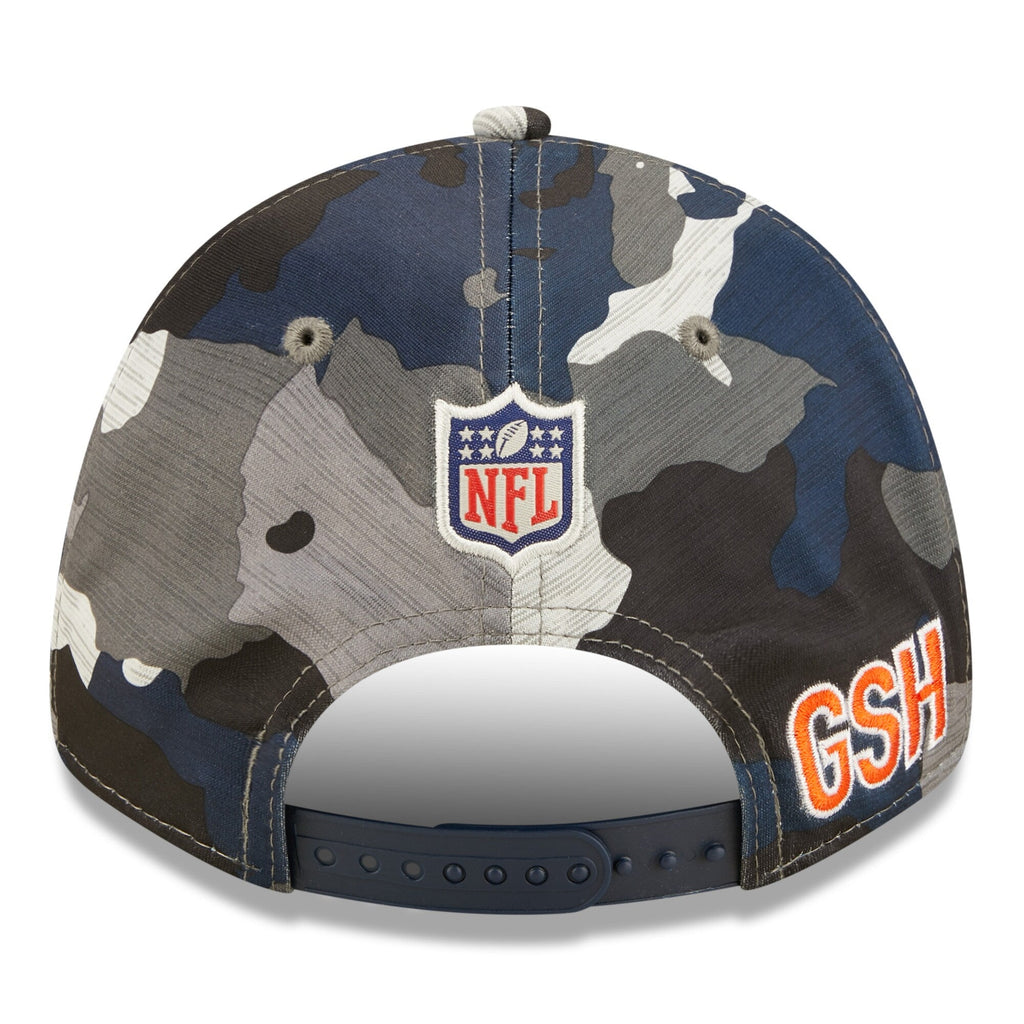 Chicago Bears New Era Camo 2022 NFL Training Camp Official 9FORTY Adjustable Hat for Men product image 4, provided for