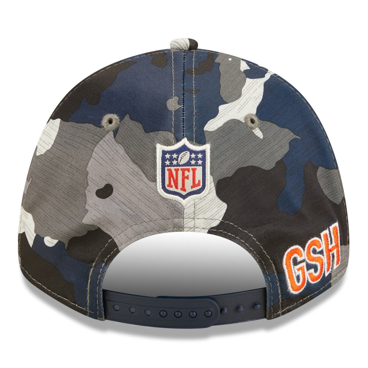 Chicago Bears New Era Camo 2022 NFL Training Camp Official 9FORTY Adjustable Hat for Men product image 4, provided for