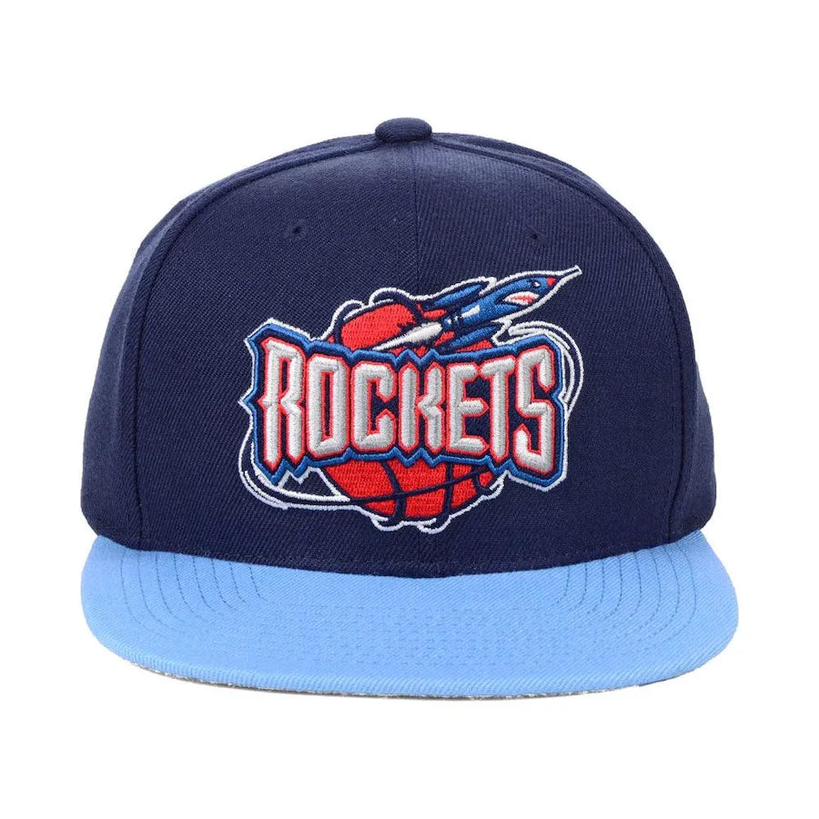 Mitchell & Ness Houston Rockets Hardwood Classics 2 Tone Adjustable Snapback Hat for Men product image 2, provided for