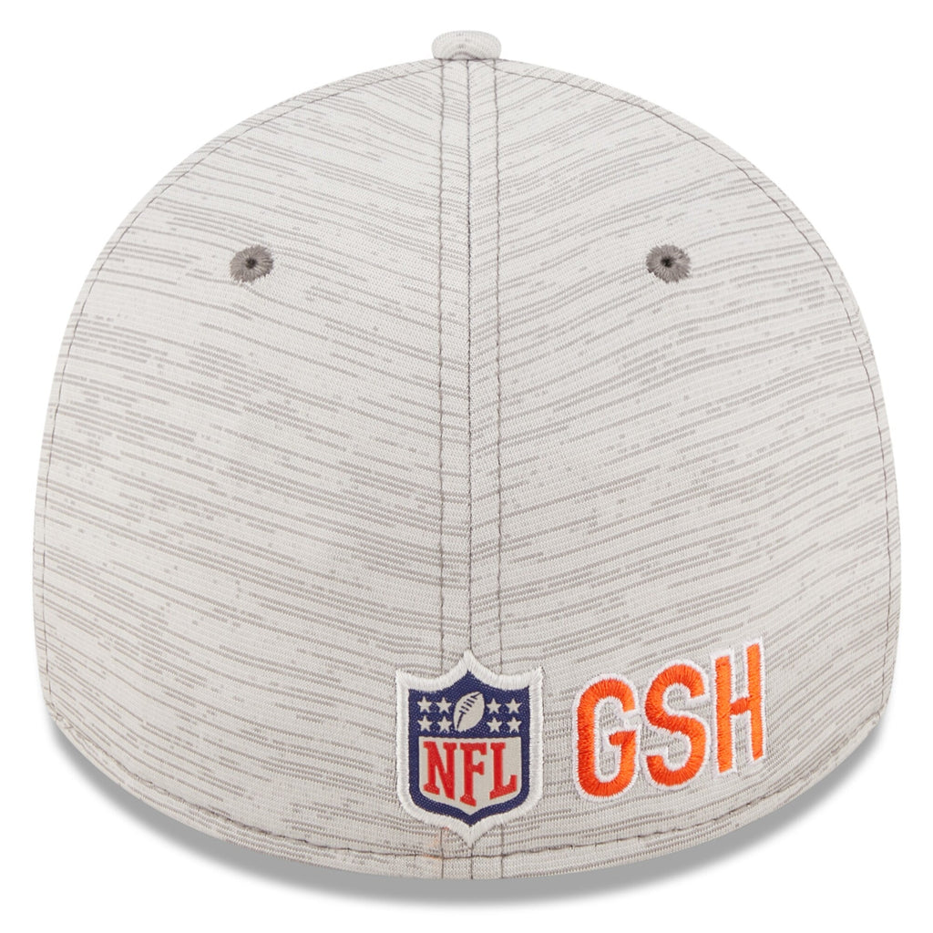 Chicago Bears New Era Gray 2022 NFL Training Camp Official Coach 39THIRTY Flex Hat for Men product image 4, provided for