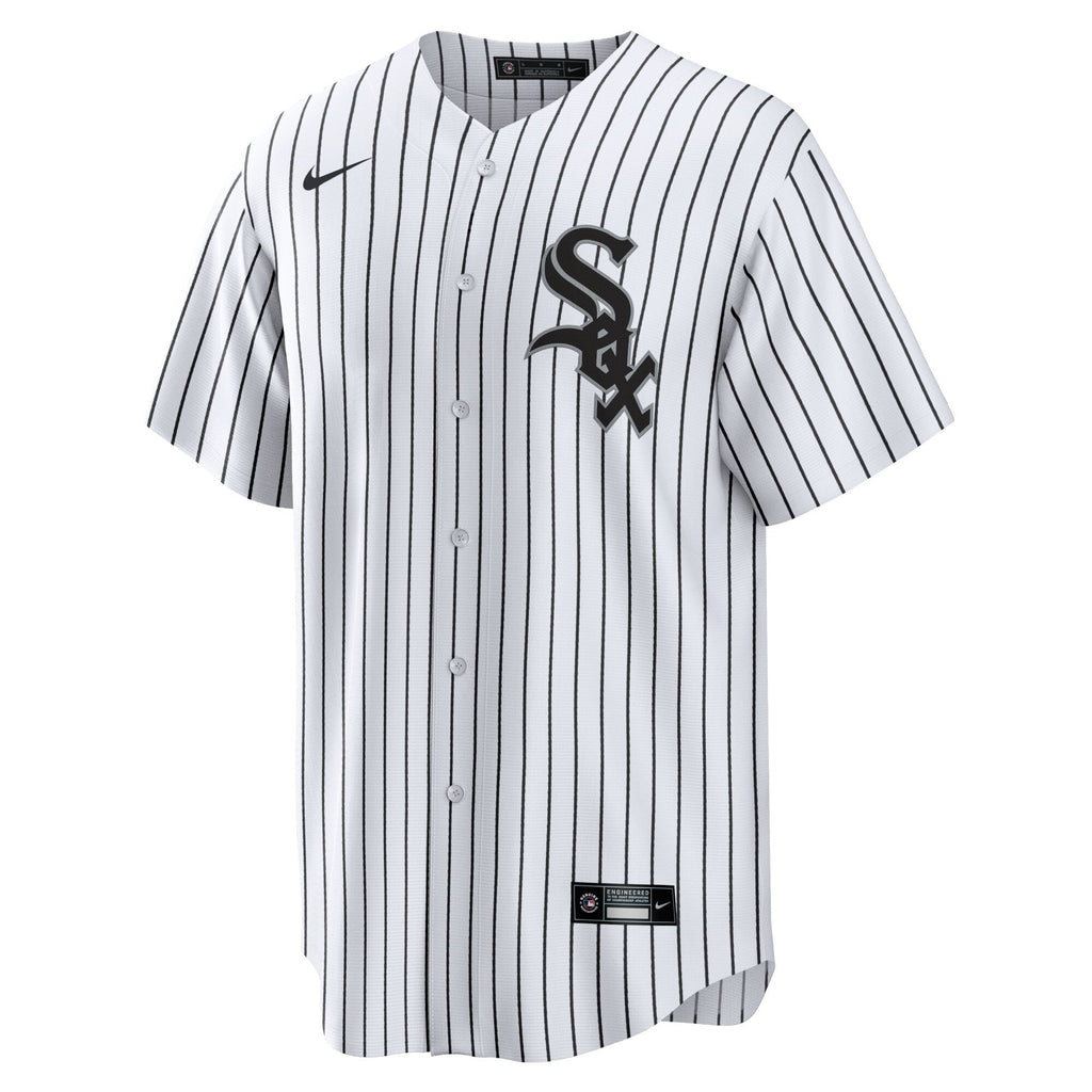 Chicago White Sox Luis Robert Nike White Replica Player Name Jersey for Men product image 2, provided for visual reference