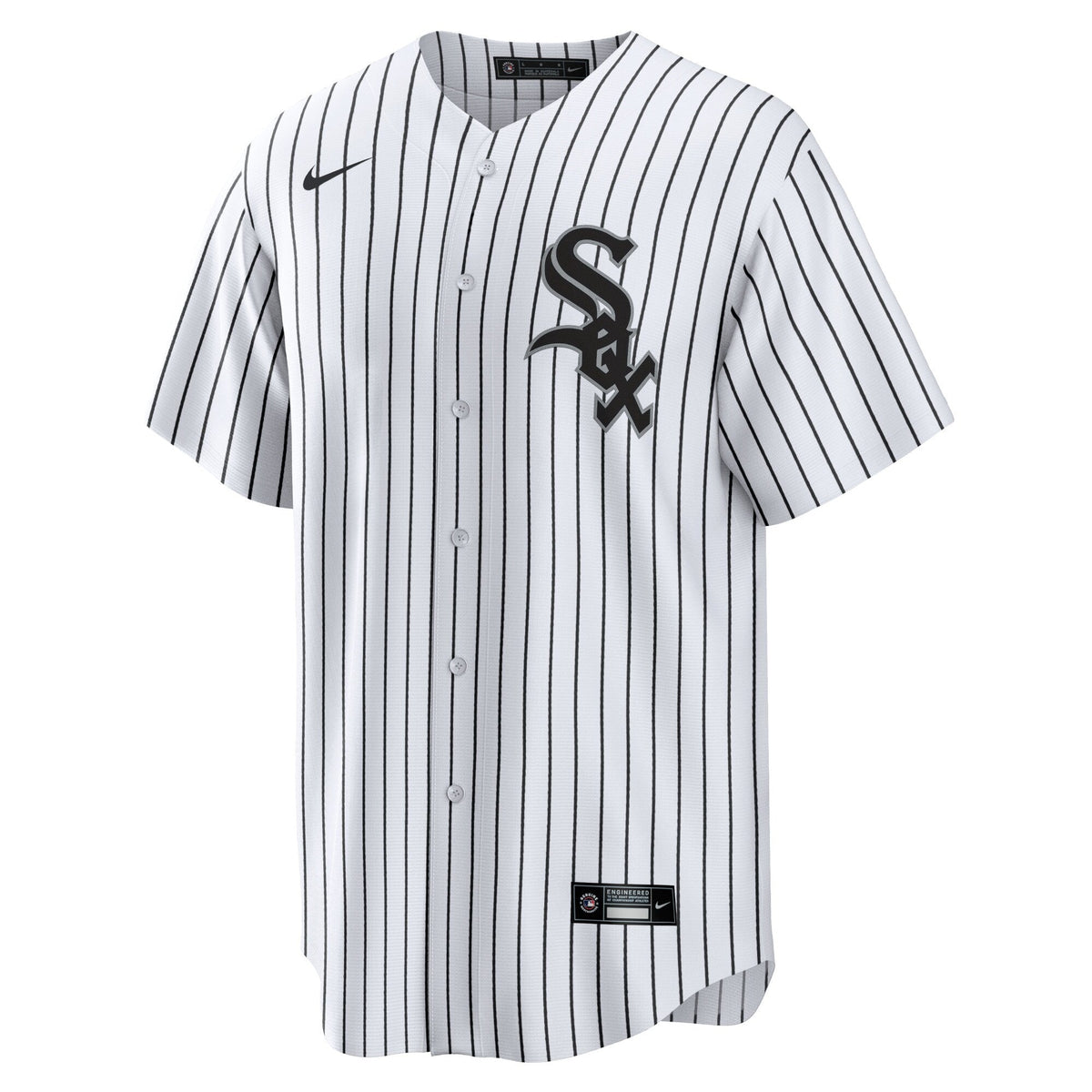 Chicago White Sox Luis Robert Nike White Replica Player Name Jersey for Men product image 2, provided for visual reference
