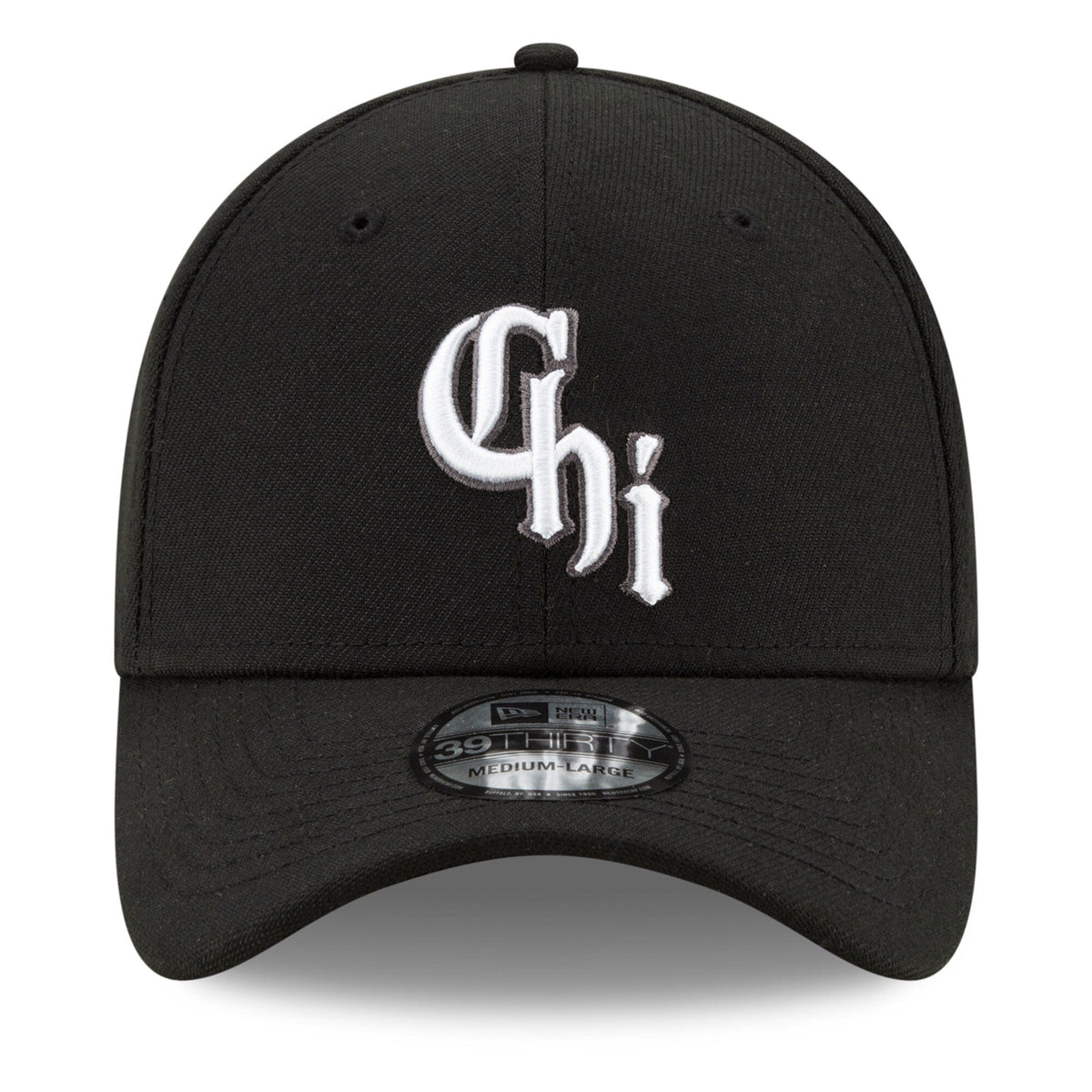 Chicago White Sox New Era Black City Connect 39THIRTY Flex Hat for Men product image 2, provided for visual reference and
