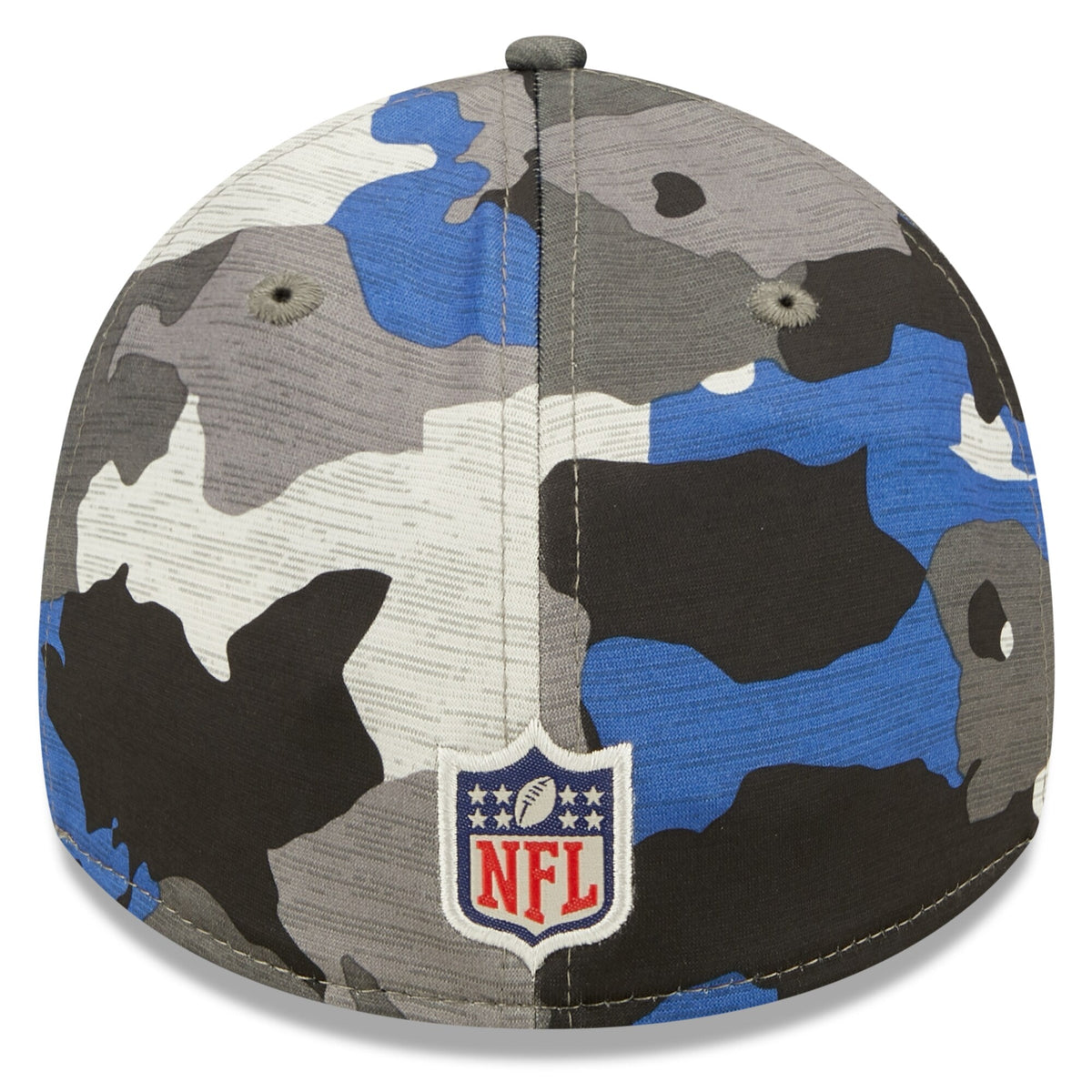 Buffalo Bills New Era Camo 2022 NFL Training Camp Official 39THIRTY Flex Hat for Men product image 4, provided for visual
