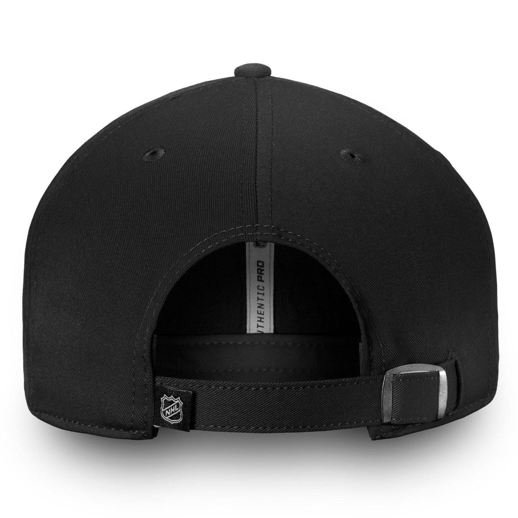 Chicago Blackhawks Fanatics Branded Black Authentic Pro Rinkside Fundamental Adjustable Hat for Men product image 4,