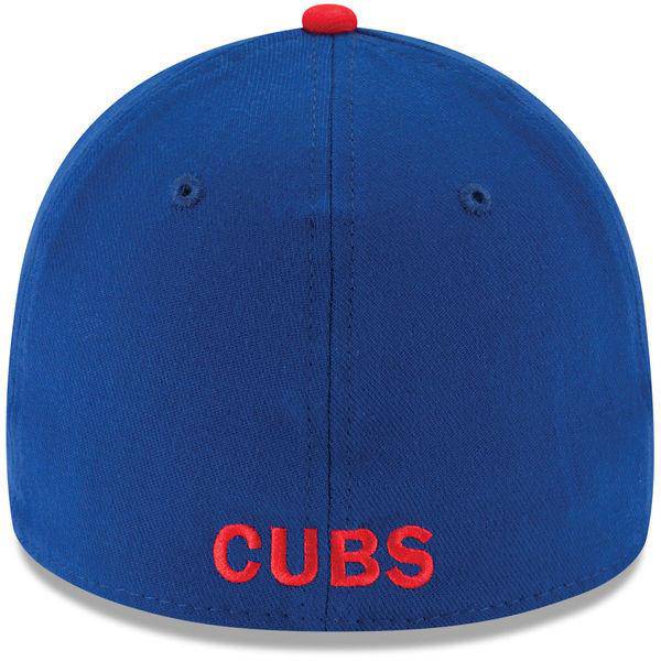 Chicago Cubs New Era Royal 2016 World Series Team Classic 39THIRTY Flex Hat for Men product image 4, provided for visual