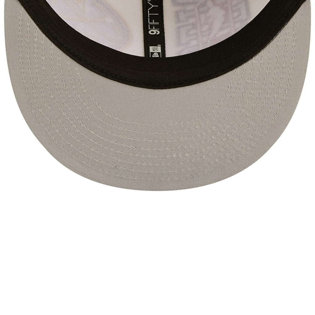 Denver Nuggets New Era 2022 NBA Draft 9FIFTY Snapback Adjustable Hat - Cream/Navy product image 5, provided for visual