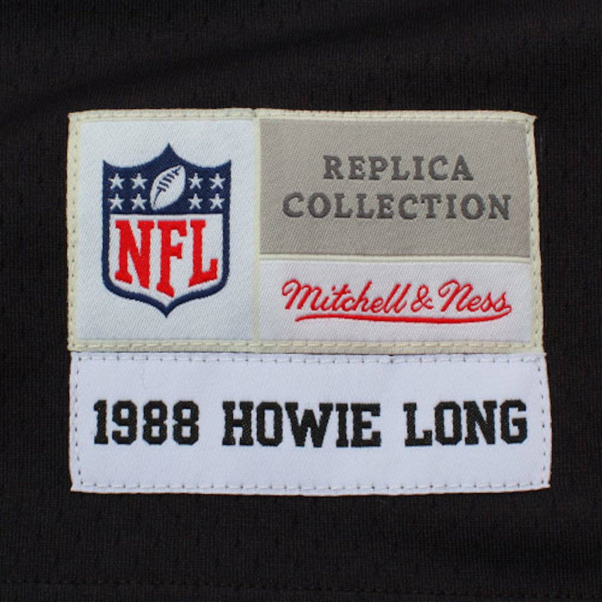 Mens Las Vegas Raiders Howie Long Mitchell & Ness Black Retired Player Vintage Replica Jersey product image 5, provided for