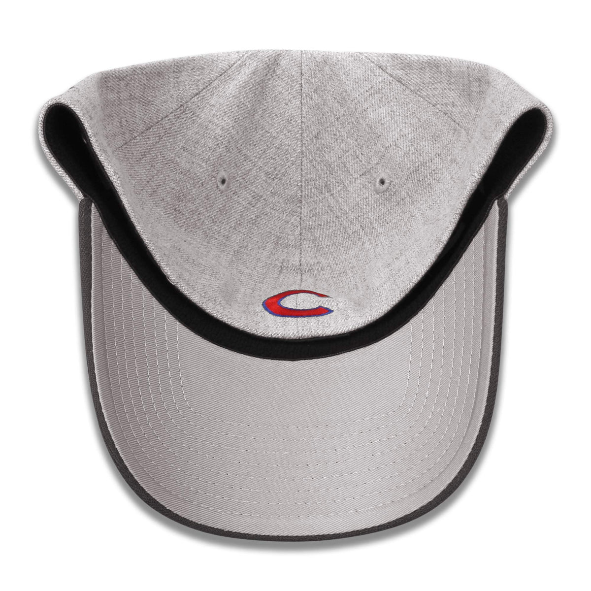 Chicago Cubs New Era Heathered Gray/Graphite Change Up Classic 39THIRTY Flex Hat for Men product image 5, provided for