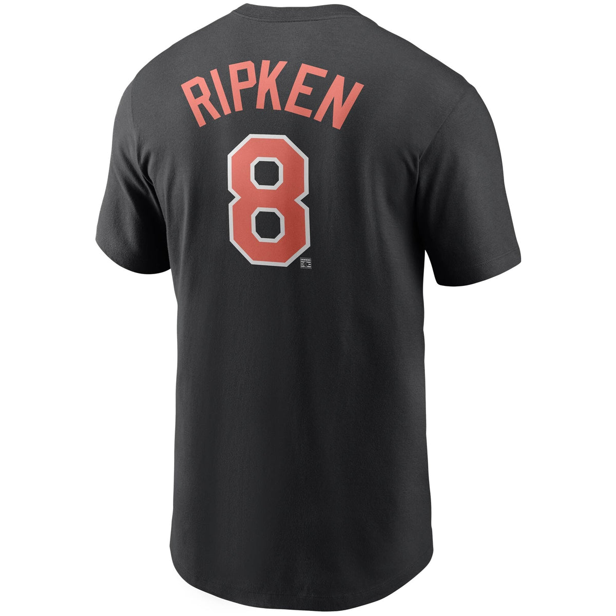 Baltimore Orioles Cal Ripken Jr. Nike Black Cooperstown Collection Name & Number T-Shirt for Men product image 3, provided