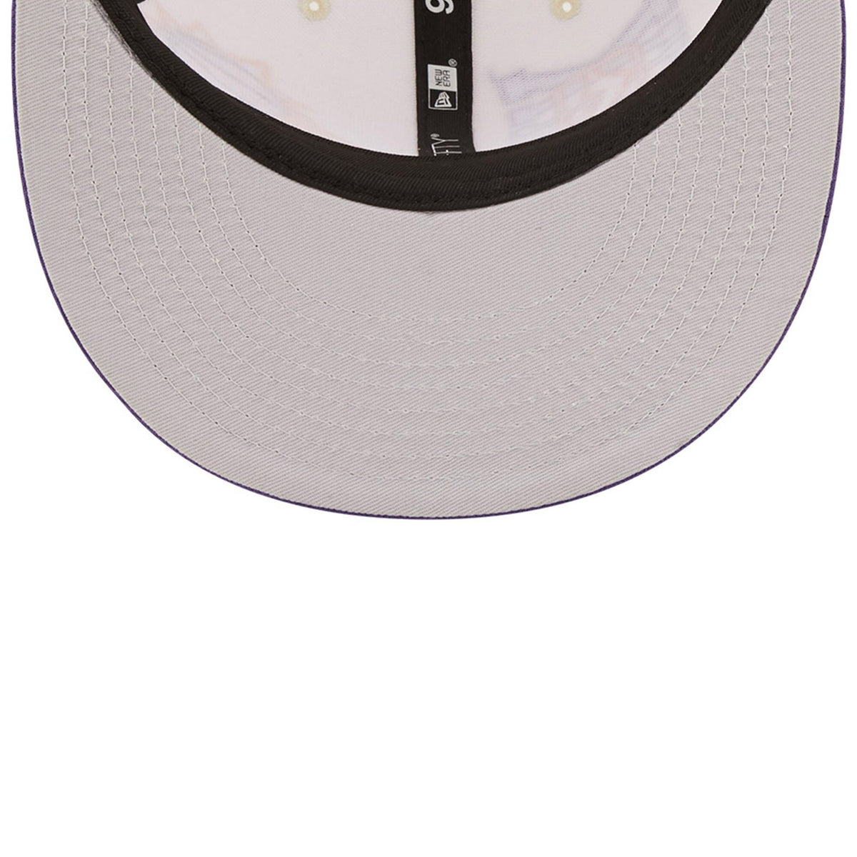 Phoenix Suns New Era 2022 NBA Draft 9FIFTY Snapback Adjustable Hat - Cream/Purple product image 5, provided for visual