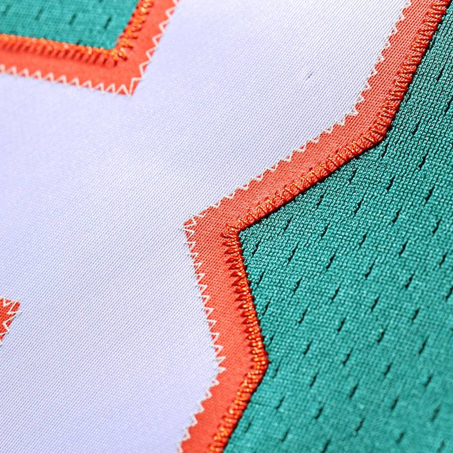 Mens Miami Dolphins Dan Marino Mitchell & Ness Aqua Retired Player Vintage Replica Jersey product image 4, provided for