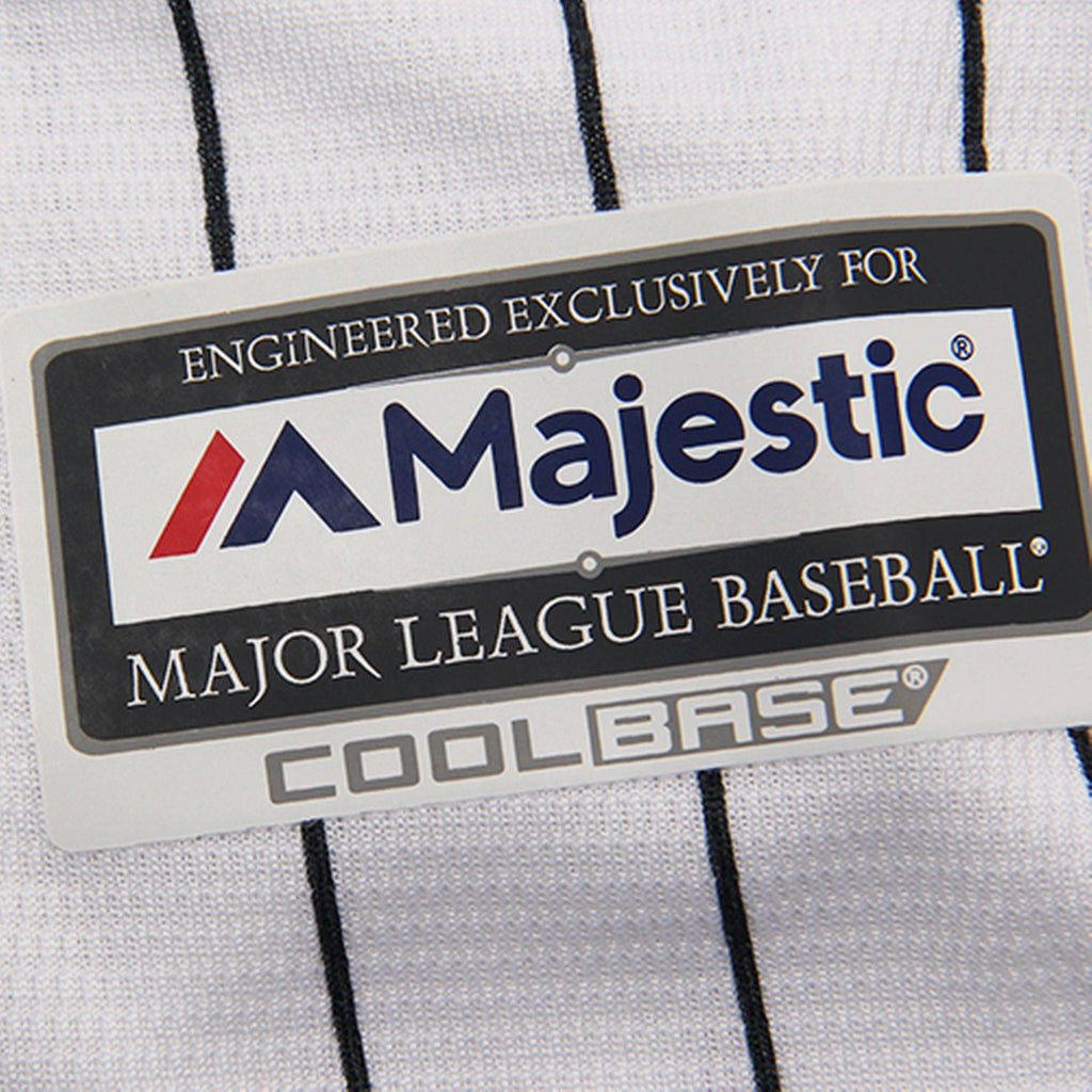 Youth Chicago White Sox Majestic Blank White Home Cool Base Jersey product image 5, provided for visual reference and