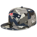 New England Patriots New Era Camo 2022 NFL Training Camp Official 9FIFTY Snapback Adjustable Hat for Men product image 1,