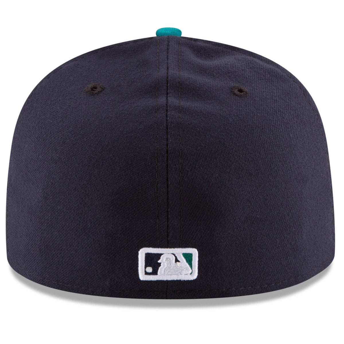 Seattle Mariners New Era Navy/Aqua Alternate Authentic Collection On Field 59FIFTY Fitted Hat for Men product image 4,