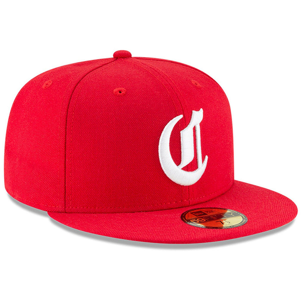 Cincinnati Reds New Era Red Cooperstown Collection 1869 59FIFTY Fitted Hat for Men product image 3, provided for visual