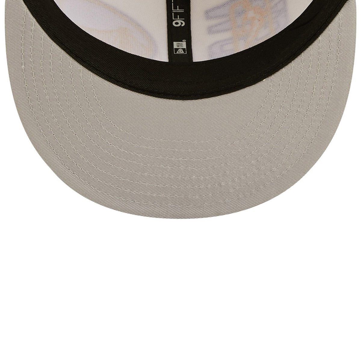 Golden State Warriors New Era 2022 NBA Draft 9FIFTY Snapback Adjustable Hat - Cream/Blue product image 5, provided for