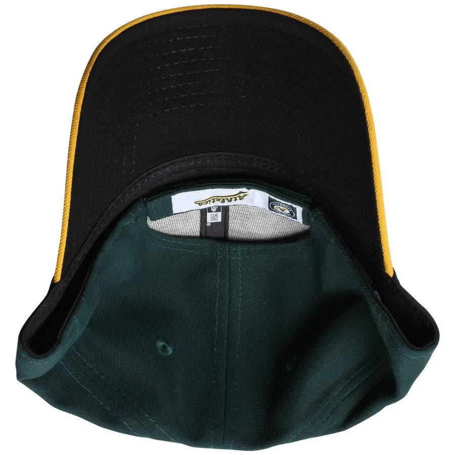 Oakland Athletics New Era Green League 9FORTY Adjustable Hat for Men product image 5, provided for visual reference and