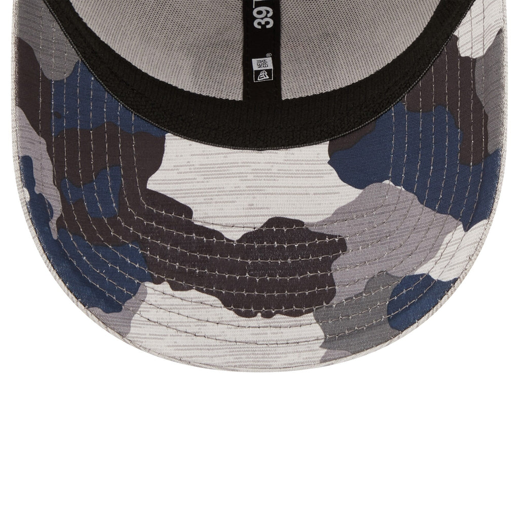 Chicago Bears New Era Gray 2022 NFL Training Camp Official Coach Mascot 39THIRTY Flex Hat for Men product image 5, provided