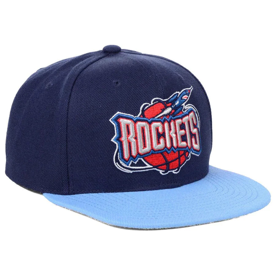Mitchell & Ness Houston Rockets Hardwood Classics 2 Tone Adjustable Snapback Hat for Men product image 3, provided for