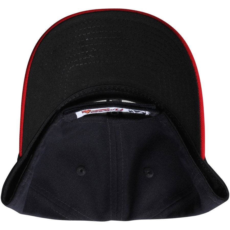Atlanta Braves New Era Navy/Red League 9FORTY Adjustable Game Hat for Men product image 5, provided for visual reference and