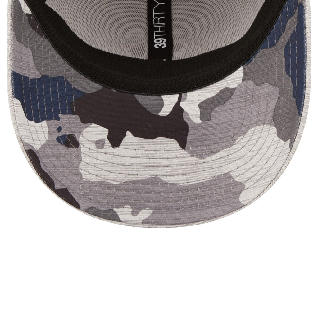 Chicago Bears New Era Gray 2022 NFL Training Camp Official Coach 39THIRTY Flex Hat for Men product image 5, provided for