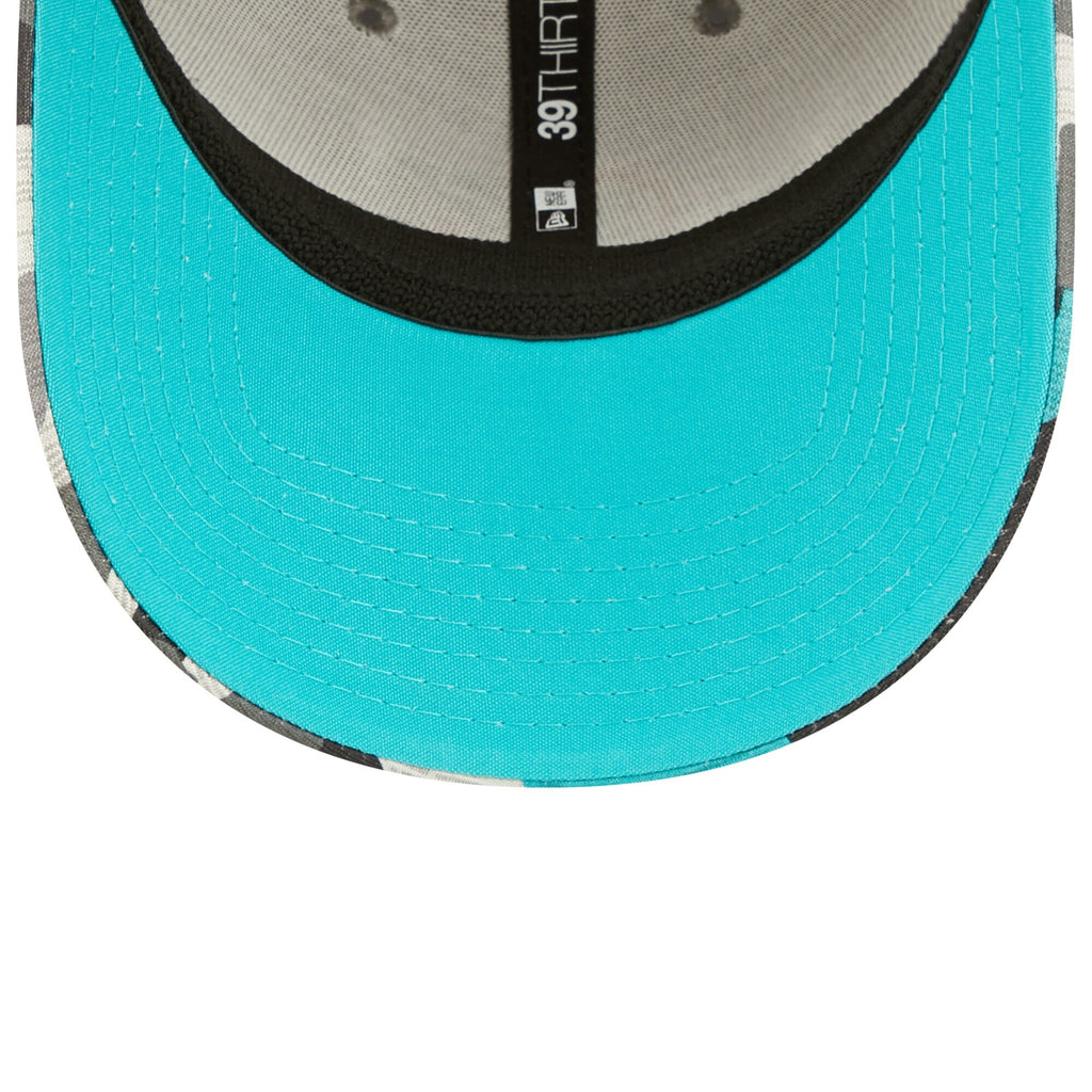 Miami Dolphins New Era Camo 2022 NFL Training Camp Official 39THIRTY Flex Hat for Men product image 5, provided for visual