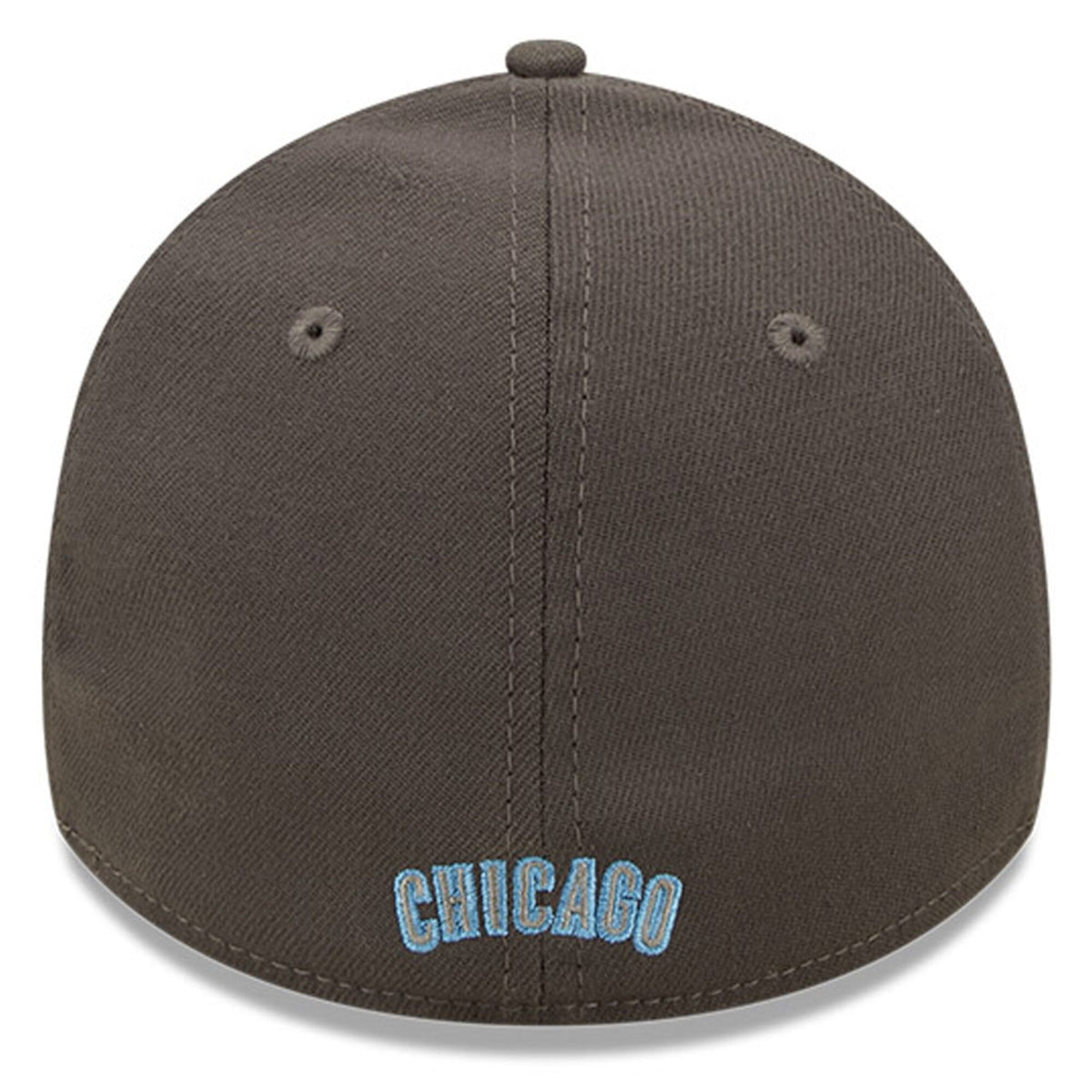 Chicago Cubs New Era 2022 Father's Day 39THIRTY Flex Hat - Graphite product image 4, provided for visual reference and