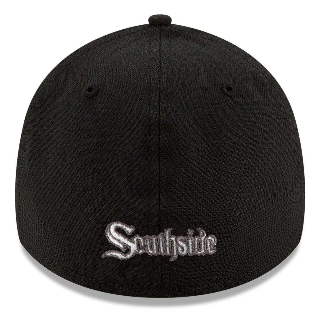 Chicago White Sox New Era Black City Connect 39THIRTY Flex Hat for Men product image 4, provided for visual reference and