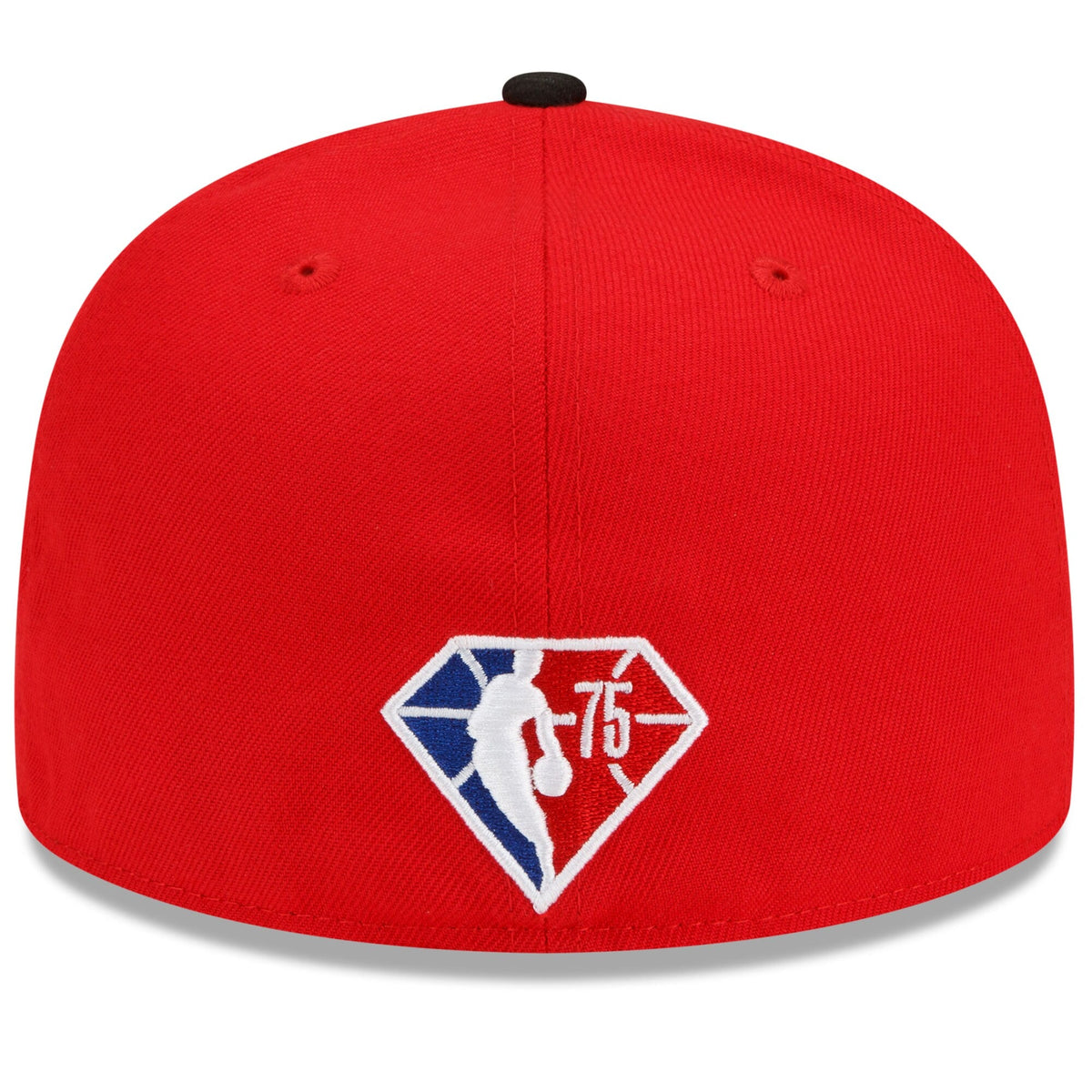 Chicago Bulls New Era 2021/22 City Edition City Edition Official 59FIFTY Fitted Hat - Black/Red product image 4, provided