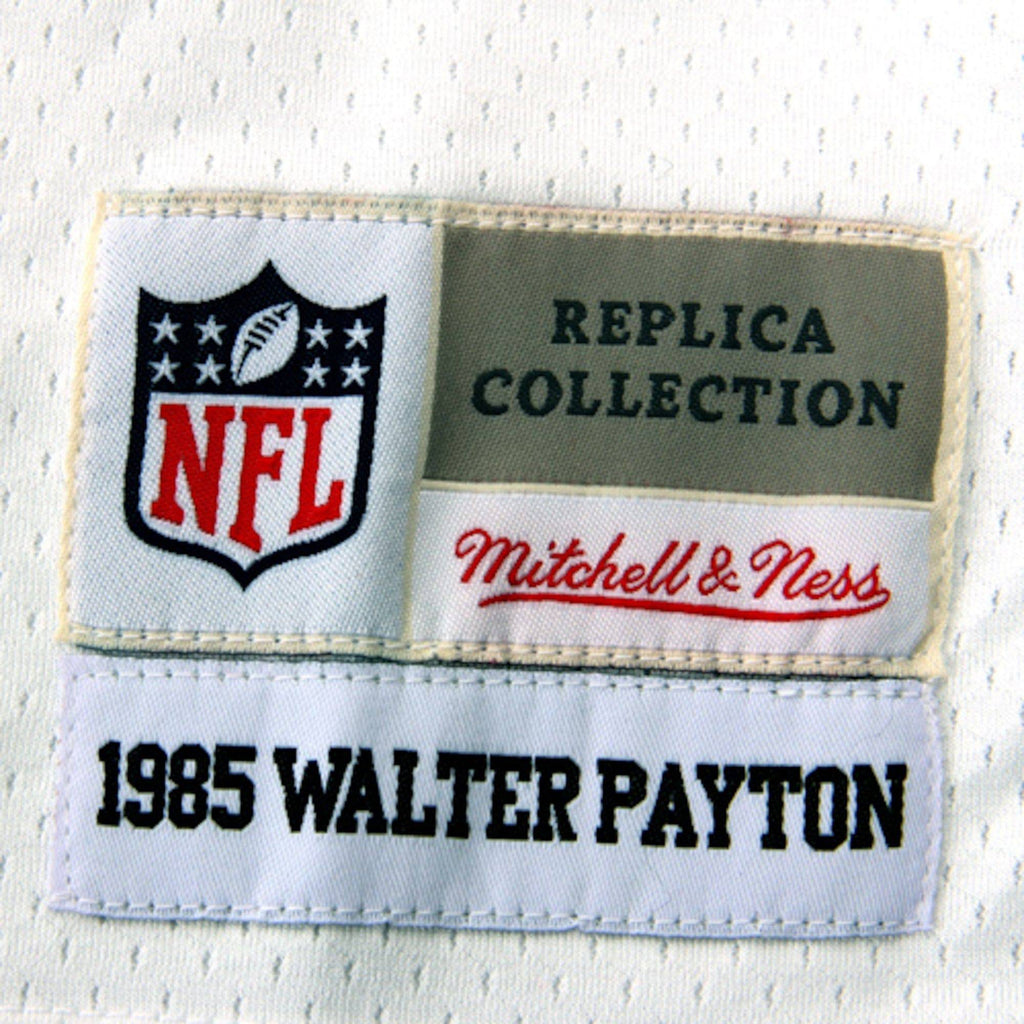Chicago Bears Walter Payton Mitchell & Ness White 1985 Retired Player Replica Jersey for Men product image 6, provided for