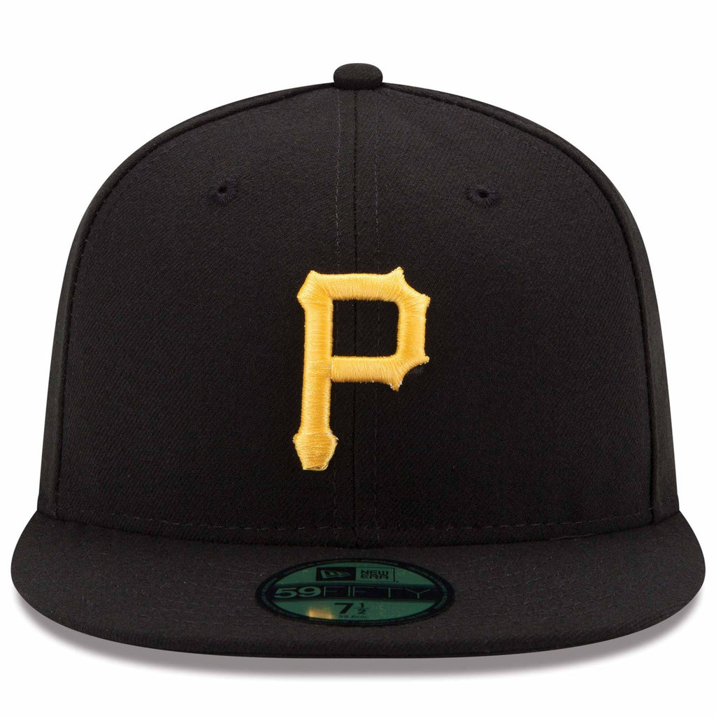 Pittsburgh Pirates New Era Black Game Authentic Collection On-Field 59FIFTY Fitted Hat for Men product image 2, provided for